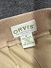 Orvis 100% Cotton Tan Khakis Size 8 - photo 7