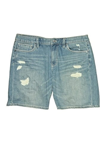 White House Black Market Denim Shorts (view 1)