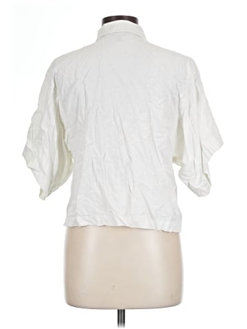 Banana Republic Factory Store 3/4 Sleeve Button-Down Shirt (view 2)