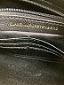 Diane von Furstenberg 100% Leather Metallic Silver Leather Clutch One size - photo 3