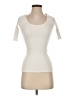 Simon Miller Ivory Short Sleeve Turtleneck Size S - photo 1