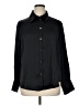 H&M 100% Polyester Black Long Sleeve Blouse Size XL - photo 1