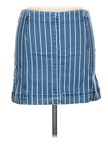 Jolt Denim Skirt (view 1)