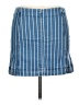 Jolt Stripes Blue Denim Skirt Size 13 - photo 1