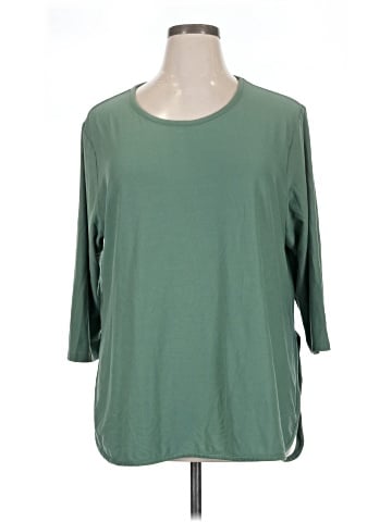 Muk Luks 3/4 Sleeve T-Shirt (view 1)