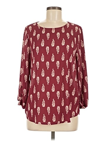 Mix by 41 Hawthorn 3/4 Sleeve Blouse (view 1)