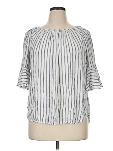 Chaps Short Sleeve Blouse (view 1)