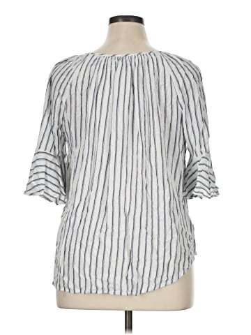 Chaps Short Sleeve Blouse (view 2)