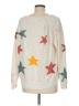 Lou & Grey Stars White Pullover Sweater Size M - photo 2