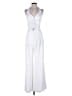 Amanda Uprichard 100% Polyester Solid White Jumpsuit Size S - photo 1