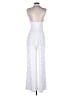 Amanda Uprichard 100% Polyester Solid White Jumpsuit Size S - photo 2