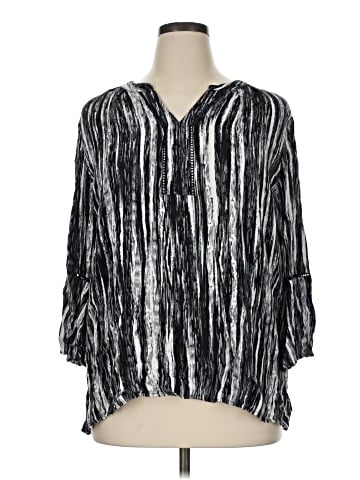 Gloria Vanderbilt 3/4 Sleeve Blouse (view 1)