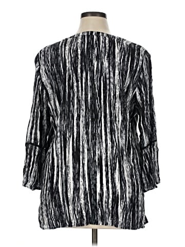 Gloria Vanderbilt 3/4 Sleeve Blouse (view 2)