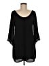 Astr 100% Polyester Black 3/4 Sleeve Blouse Size M (estimated) - photo 1