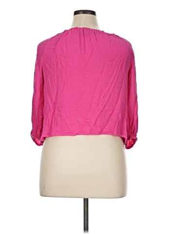 Sanctuary 3/4 Sleeve Blouse (view 2)