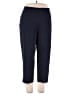 Zac & Rachel Solid Blue Active Pants Size 20 - photo 1
