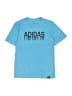 Adidas 100% Polyester Teal Short Sleeve Top Size 5 - photo 1
