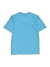 Adidas 100% Polyester Teal Short Sleeve Top Size 5 - photo 2