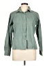 Woolrich 100% Cotton Green Long Sleeve Button-Down Shirt Size L - photo 1