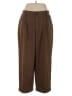 L.L.Bean 100% Wool Brown Wool Pants Size 18 (petite) - photo 1