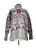 Lou & Grey Graphic Gray Pullover Sweater Size L - photo 1