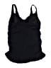 Lands' End Black Swimsuit Top Size 8 - photo 2