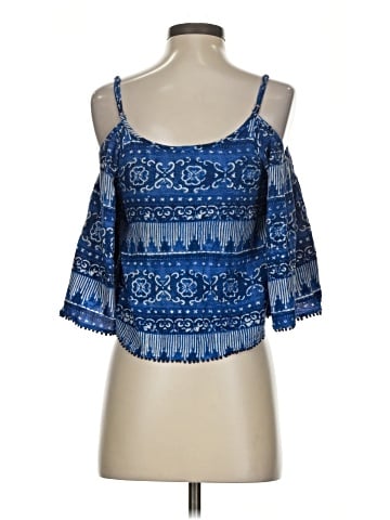 House of Harlow 1960 3/4 Sleeve Blouse (view 2)