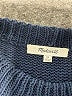 Madewell 100% Cotton Polka Dots Blue Pullover Sweater Size XS - photo 7