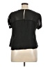 Atmosphere Black Short Sleeve Top Size 16 - photo 2