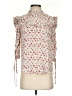 Veronica Beard 100% Silk Ivory Sleeveless Silk Top Size 0 - photo 1