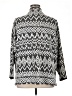 Rebecca Malone Chevron-herringbone Gray Pullover Sweater Size 1X - photo 2