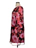 Connected Apparel 100% Polyester Floral Red Cocktail Dress Size 14 - photo 5