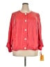 Ruby Rd. Orange 3/4 Sleeve Blouse Size 20 - photo 1