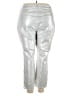Old Navy Metallic Silver Casual Pants Size 20 - photo 2