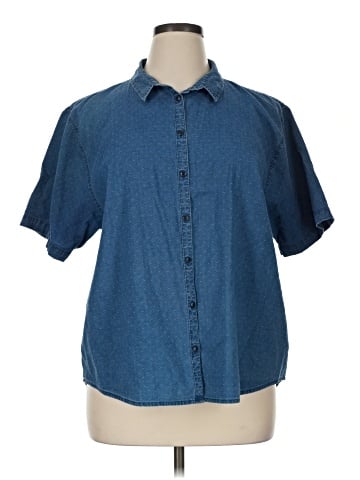 Madewell Short Sleeve Button-Down Shirt (view 1)