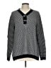 Karen Scott 100% Cotton Polka Dots Black Pullover Sweater Size L - photo 1
