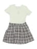 Little Lass Hearts Gray Dress Size 6X - photo 1