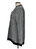 Karen Scott 100% Cotton Polka Dots Black Pullover Sweater Size L - photo 5
