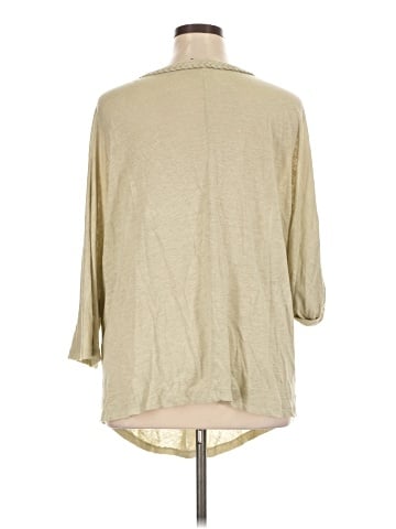 Wrap 3/4 Sleeve Blouse (view 2)