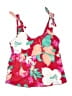 Lands' End Floral Red Swimsuit Top Size 8 - photo 1