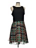 Jessica Simpson 100% Polyester Argyle Black Cocktail Dress Size 12 - photo 1