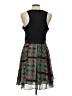 Jessica Simpson 100% Polyester Argyle Black Cocktail Dress Size 12 - photo 2