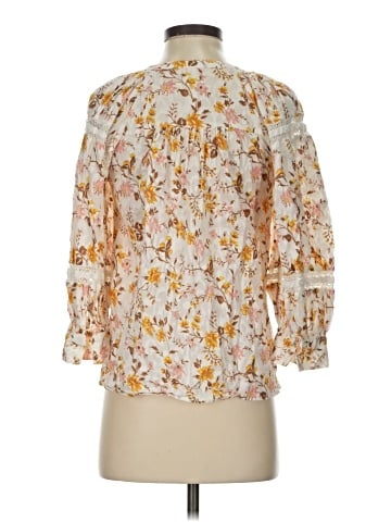 By Anthropologie 3/4 Sleeve Blouse (view 2)