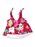 Lands' End Floral Red Swimsuit Top Size 8 - photo 2