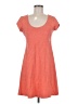 Toad & Co Stripes Orange Casual Dress Size M - photo 1