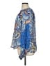 Hale Bob Paisley Blue Long Sleeve Blouse Size XL - photo 5