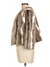 Nina Leonard 100% Polyester Animal Print Brown Faux Fur Jacket Size L - photo 5