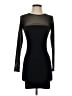 Zara Solid Black Cocktail Dress Size XS - photo 1