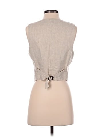 Banana Republic Factory Store Sleeveless Button-Down Shirt (view 2)