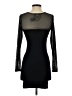 Zara Solid Black Cocktail Dress Size XS - photo 2